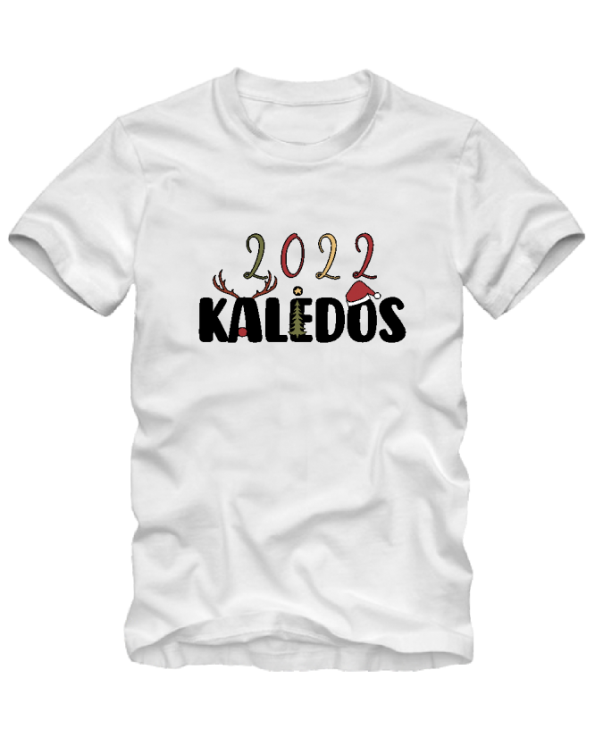 marškinėliai 2022 Kalėdos